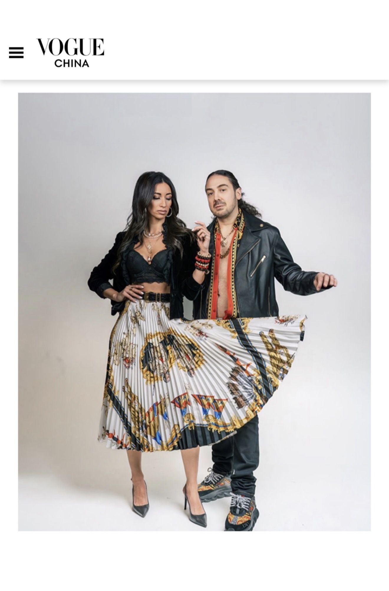 Oriana Lamarca — Vogue China Feature